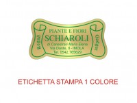 Etichette adesive per fioristi, fiorai e vivaisti (mm 39x20)  (cod.36G)